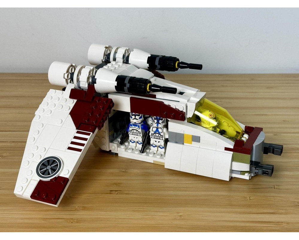 LEGO MOC-231603 Republic Gunship LAAT/i - Alternate Build of 75432 V-19 ...
