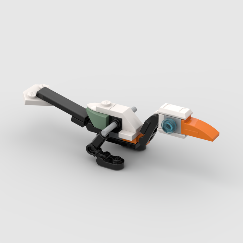 LEGO MOC Horizon raptor by WinterGecko | Rebrickable - Build with LEGO
