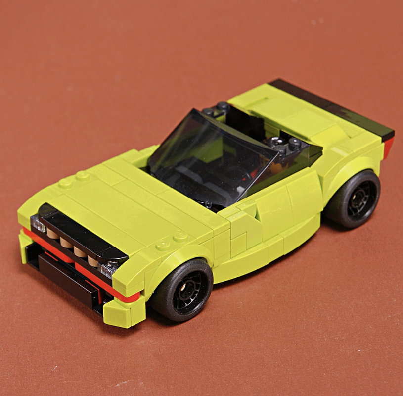 LEGO MOC-231636 77237 Muscle Cabrio by Keep On Bricking