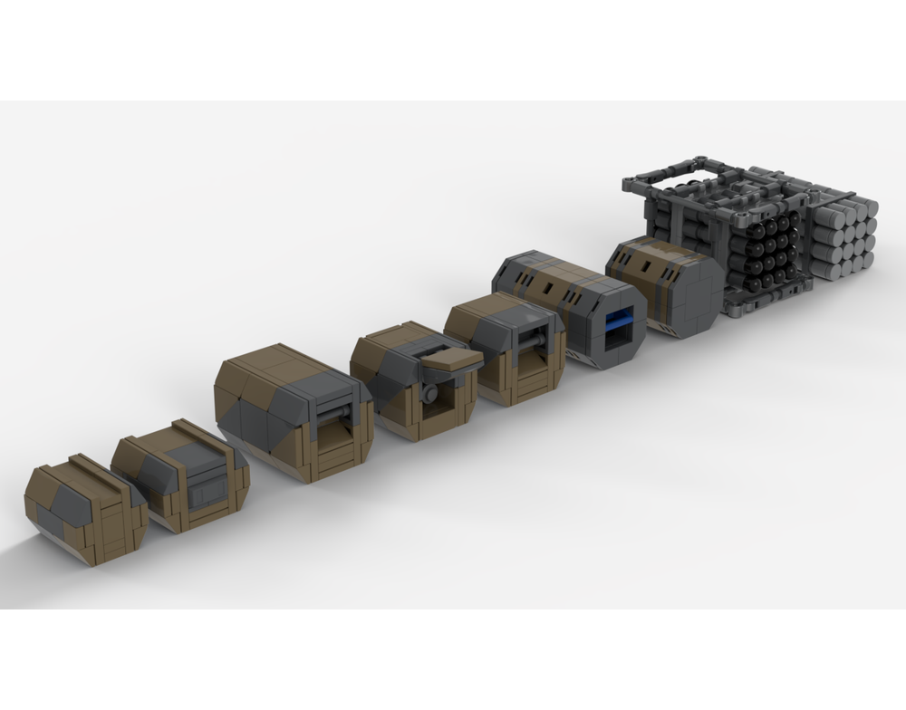 LEGO MOC-231644 Crates, Containers, and More – Custom LEGO® MOC by ...