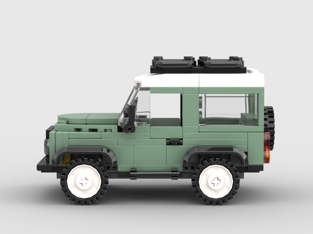 LEGO MOC Land Rover Defender by Prodbrick | Rebrickable - Build with LEGO