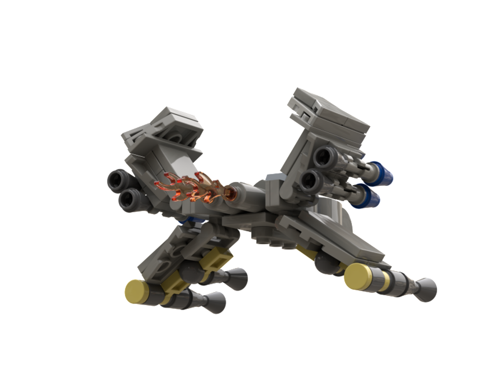 LEGO MOC Descent Pyro GX & Guid Bot by HAL0Kid1996 | Rebrickable ...