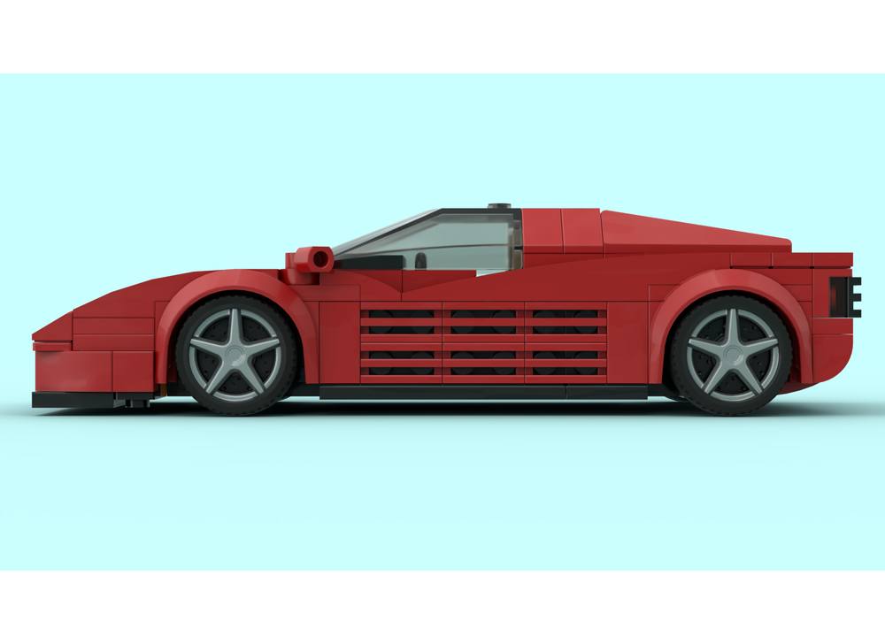 LEGO MOC-231719 Testarossa inspired by loriswave | Rebrickable - Build ...