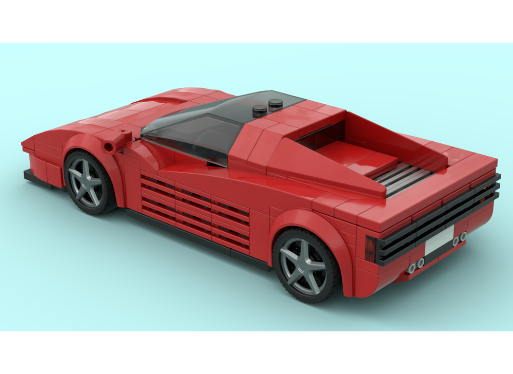 LEGO MOC-231719 Testarossa inspired by loriswave | Rebrickable - Build ...