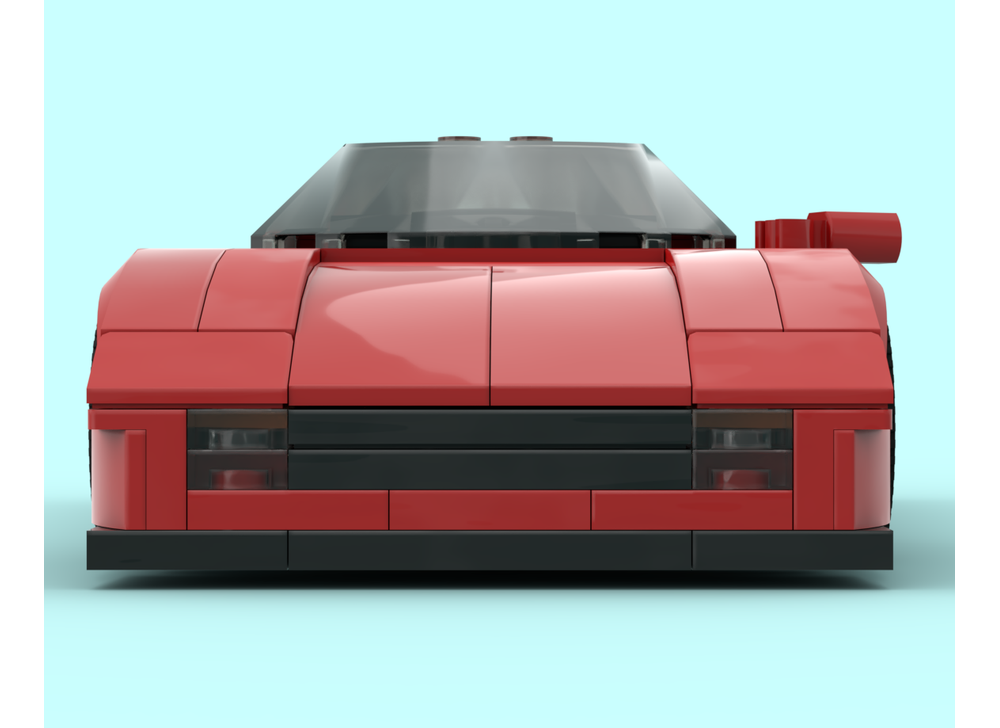 LEGO MOC-231719 Testarossa inspired by loriswave | Rebrickable - Build ...