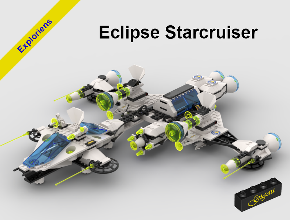 LEGO MOC-231723 Eclipse Starcruiser by gigau | Rebrickable - Build with ...