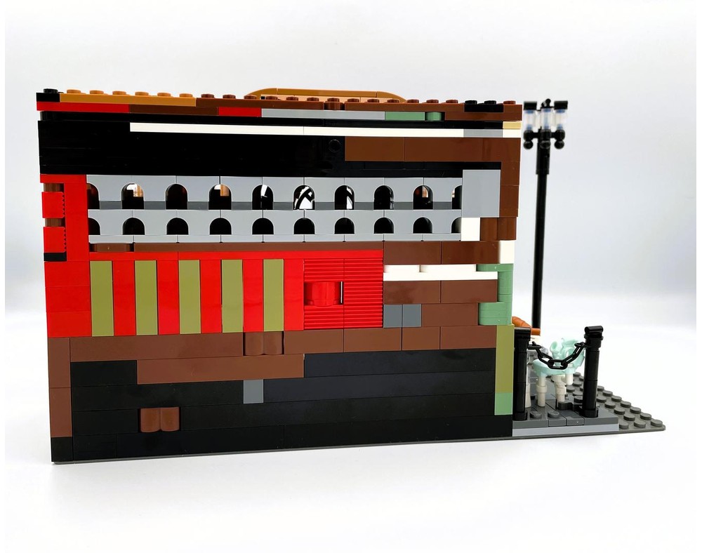 LEGO MOC-231800 Cafe Fleur Modular Alternate build of 10362 by re ...