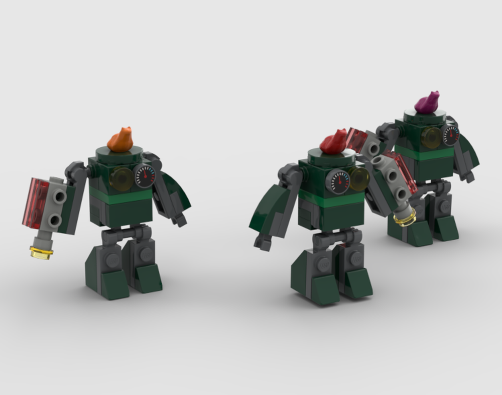 LEGO MOC-231888 Frog Mech squad by BlockishBuilds | Rebrickable - Build ...