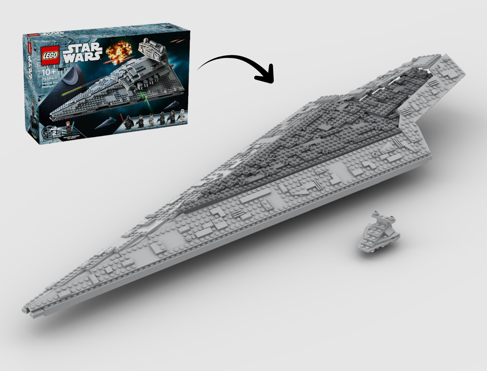 LEGO MOC Alternate Build: Super St4r Destr0yer Using Set 75394 by