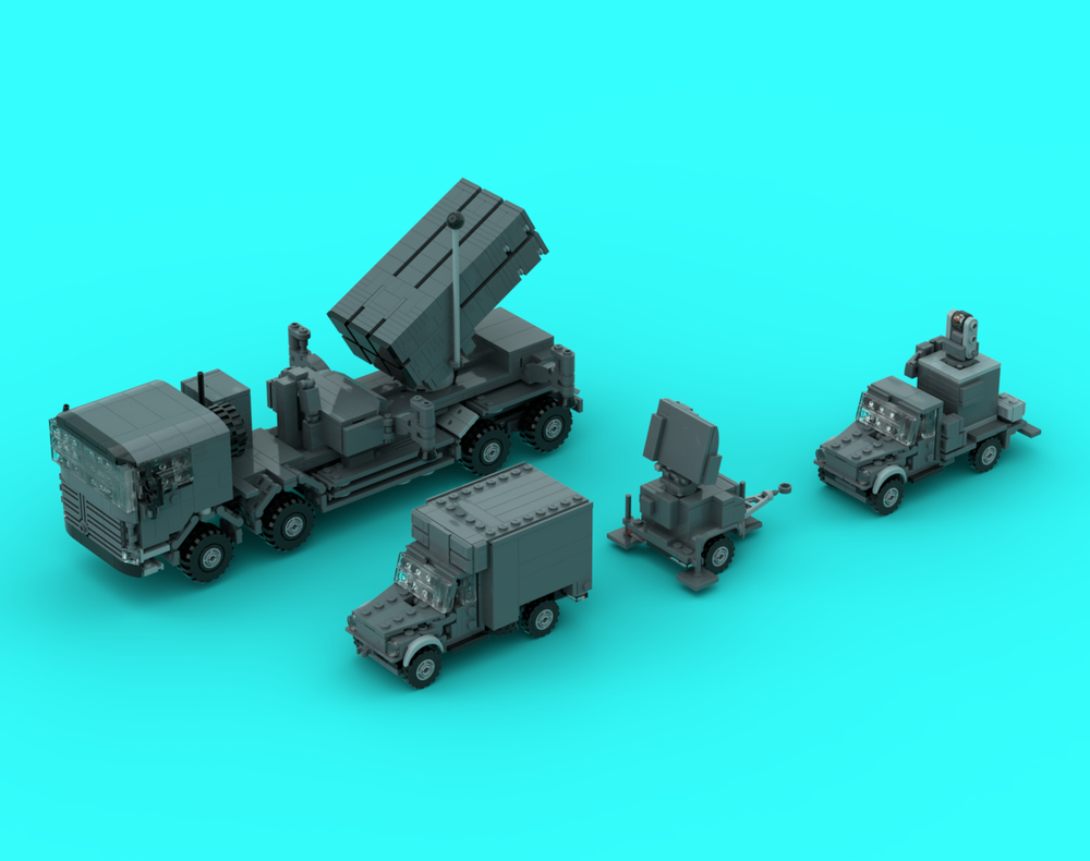 LEGO MOC-232004 NASAMS III by TheKansan | Rebrickable - Build with LEGO