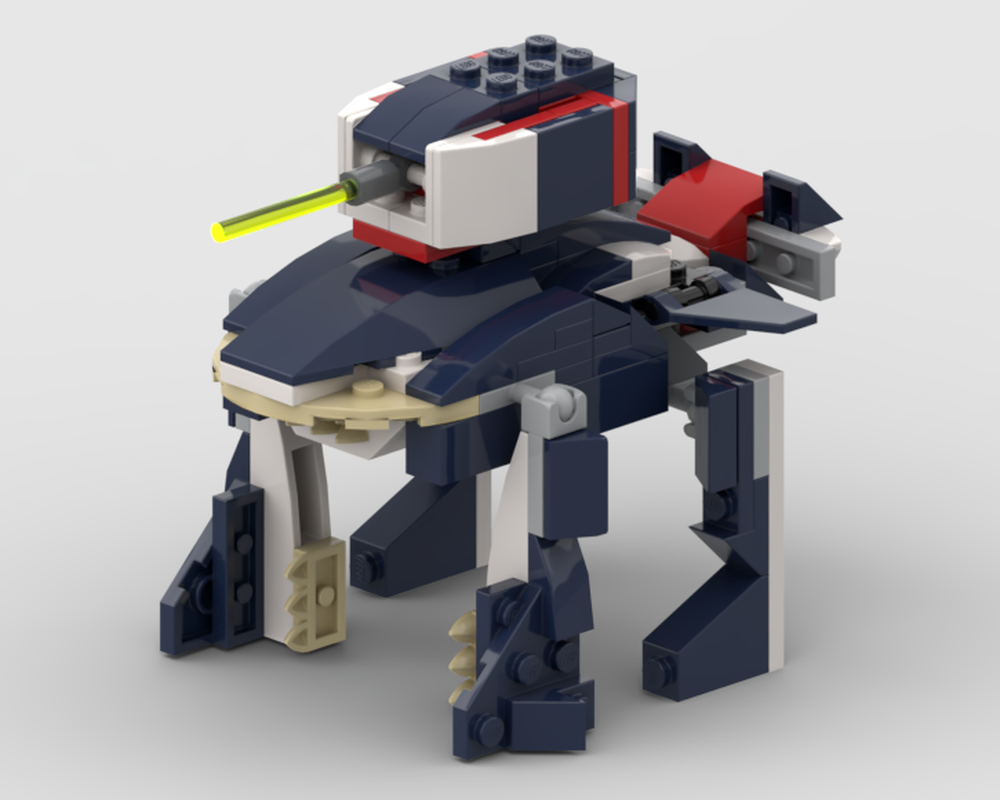 LEGO MOC 31088-spider tank v2 by barkan | Rebrickable - Build with LEGO