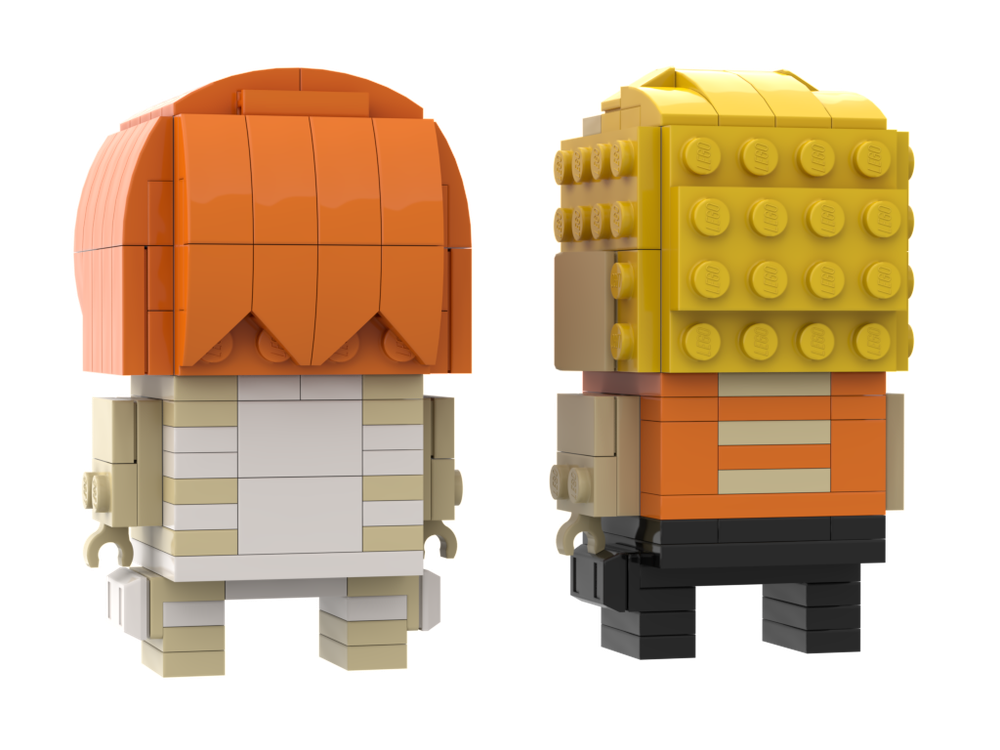 LEGO MOC-232026 Korben + Leeloo - Fifth Element - Brickheadz Version 1 ...