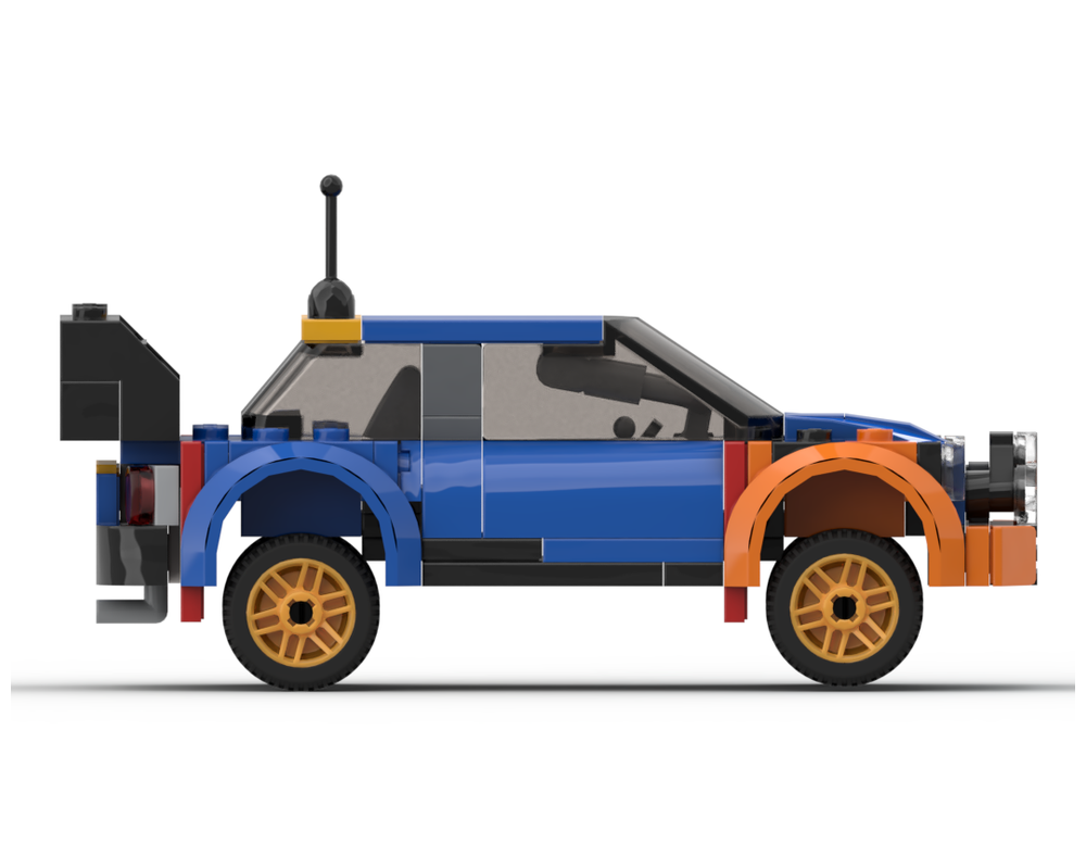 LEGO MOC-232098 Rally car by Zudineer | Rebrickable - Build with LEGO