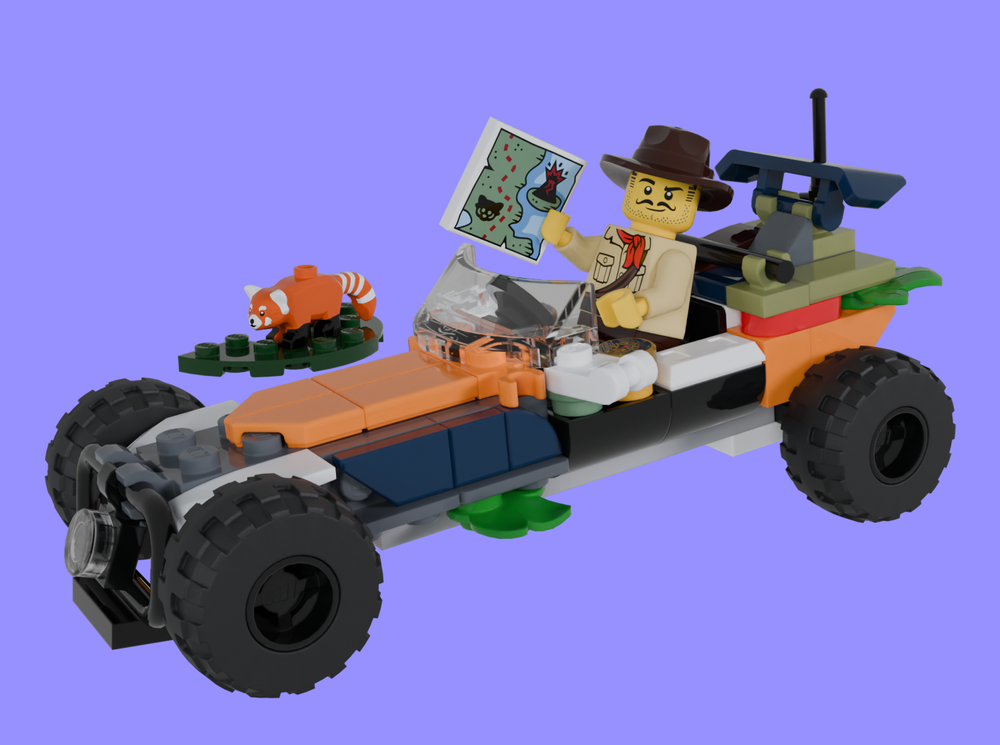 LEGO MOC-232105 60424 - Jungle Racer by Vantablank27 | Rebrickable ...