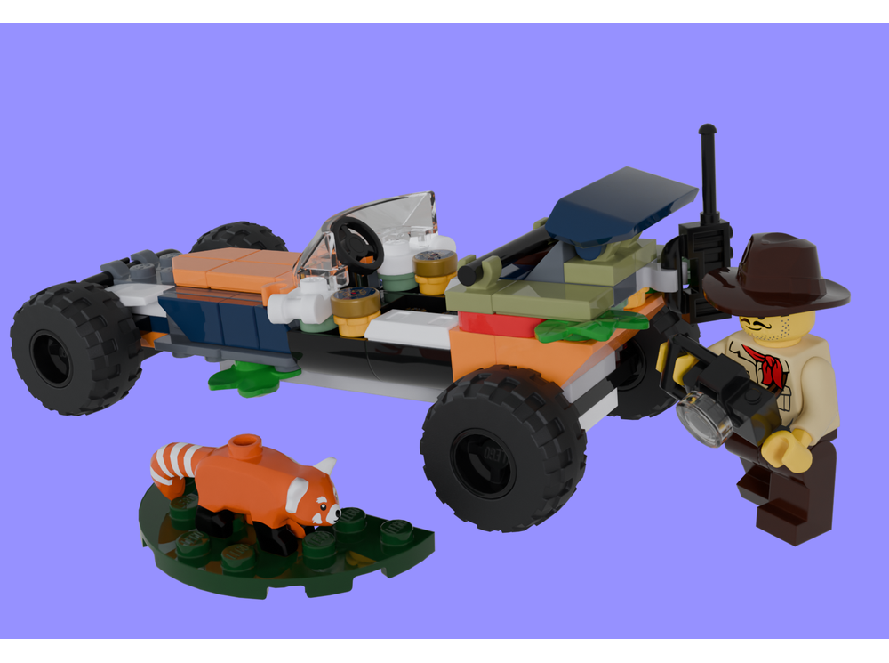 LEGO MOC-232105 60424 - Jungle Racer by Vantablank27 | Rebrickable ...
