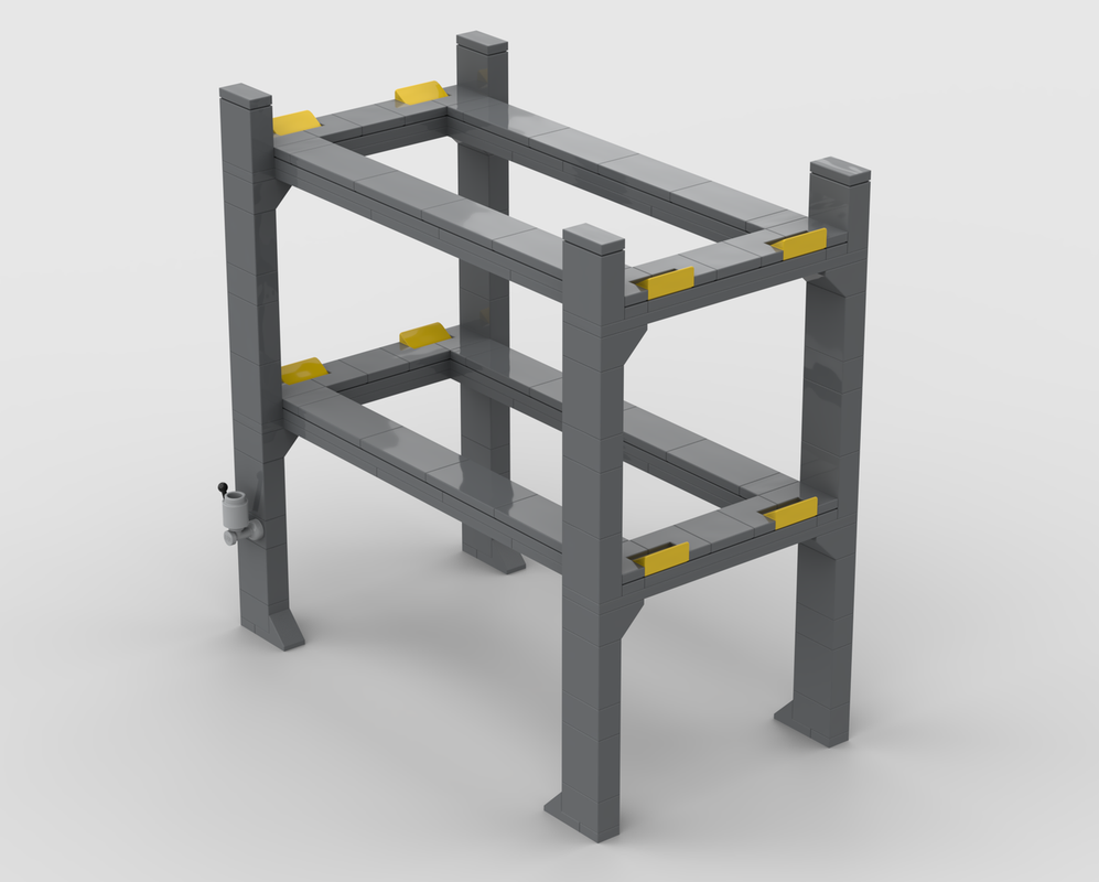 LEGO MOC-232292 Car Stacker Lift by Alico64 | Rebrickable - Build with LEGO
