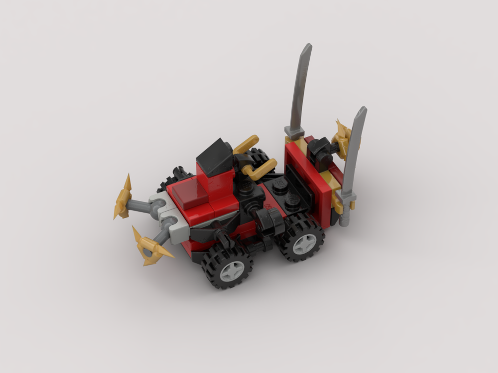 LEGO MOC Ninja Mighty Micros by Rebrickable - Build with LEGO