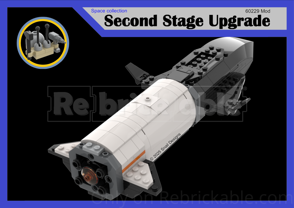 LEGO MOC-232385 Second stage upgrade by Snail Designs | Rebrickable ...