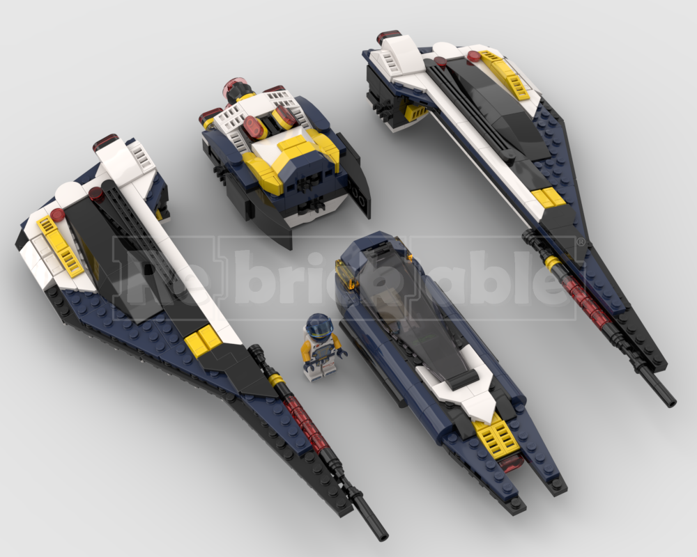 LEGO MOC-232393 NST-001 Cobra Interceptor by ShadowDrakken ...