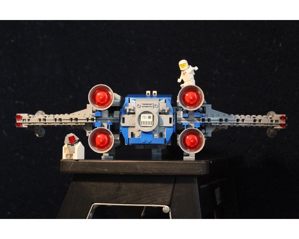 LEGO MOC-232397 T-65D X wing, classic space style | 10497 Galaxy