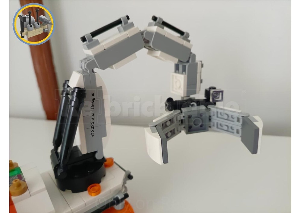 LEGO MOC-232435 Robotic arm module by Snail Designs | Rebrickable ...