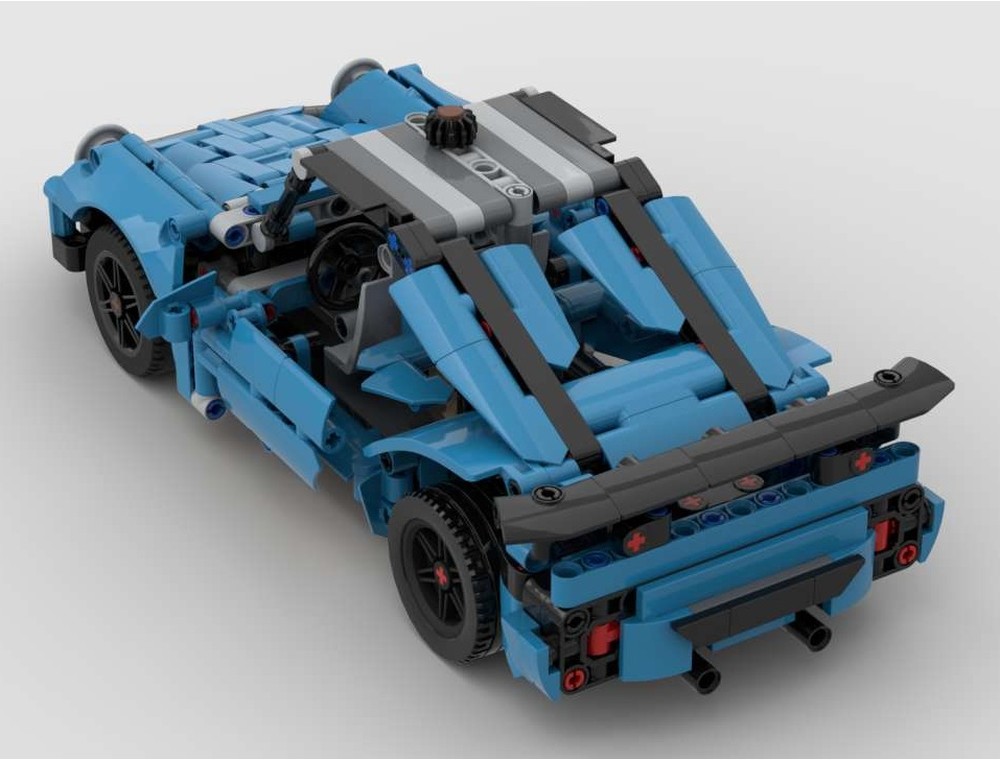 LEGO MOC-232449 Porsche 911 42217 Alternate Build by ErikGS