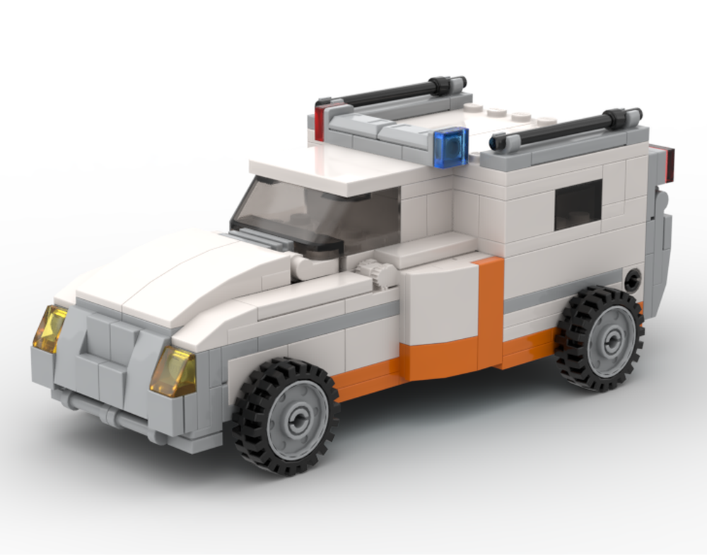 LEGO MOC-232460 Lego Transformer- Ratchet by TheScholarlyFool ...