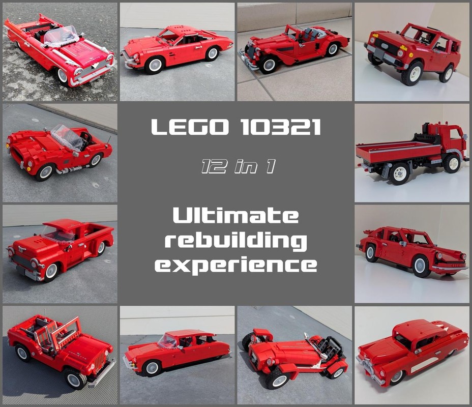 LEGO MOC-232469 10321 Ultimate rebuilding experience (12 in 1) by ...