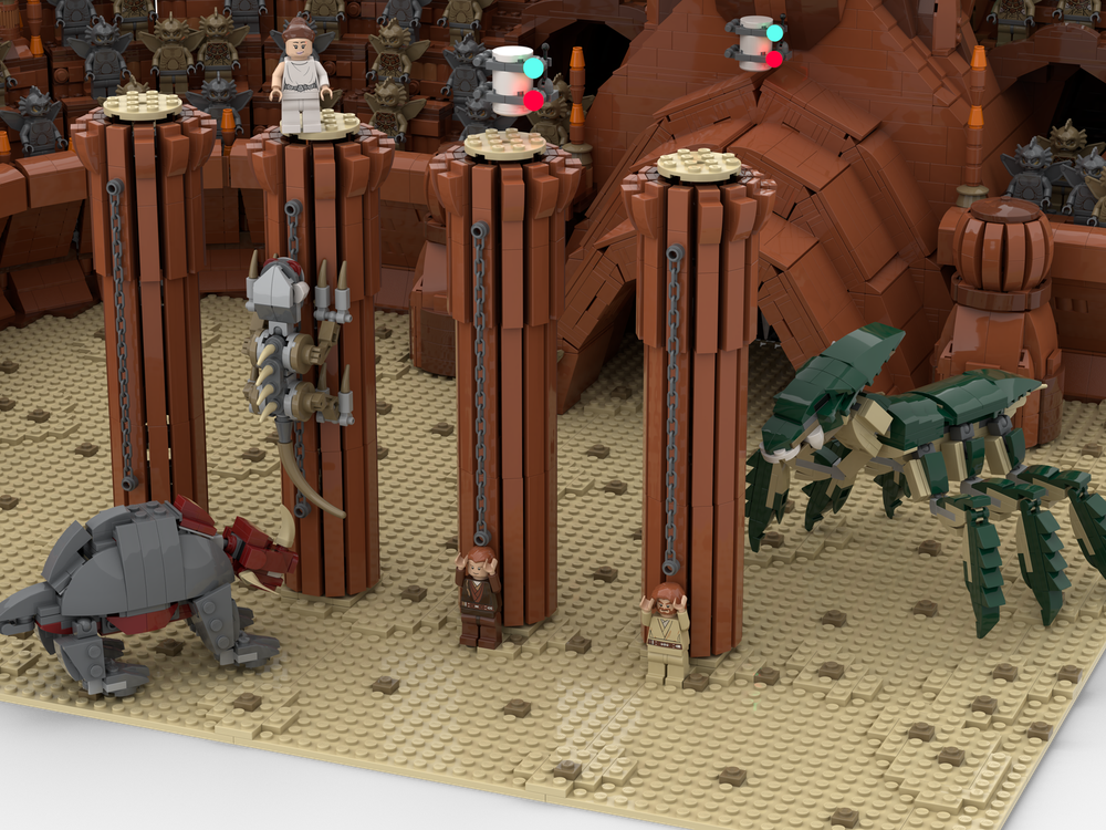 Arena Lego Star Wars Battle Of Geonosis MOC Factory 6334 Star Wars