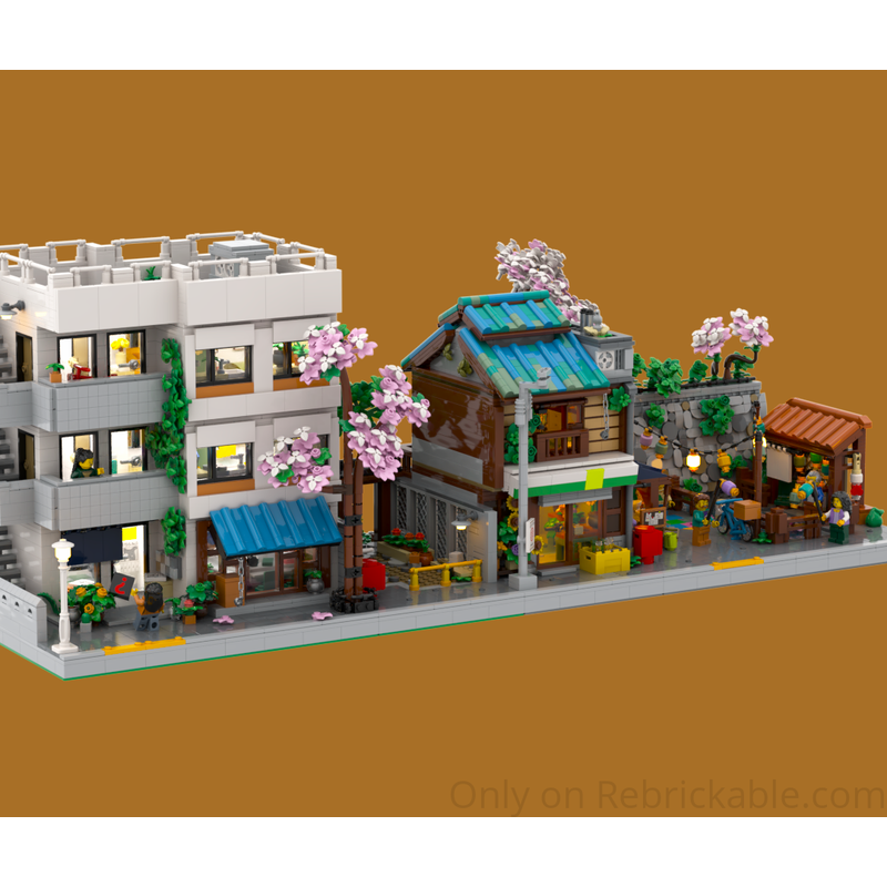 LEGO MOC-232478 Japanese Modular Collection II by rebelnili ...