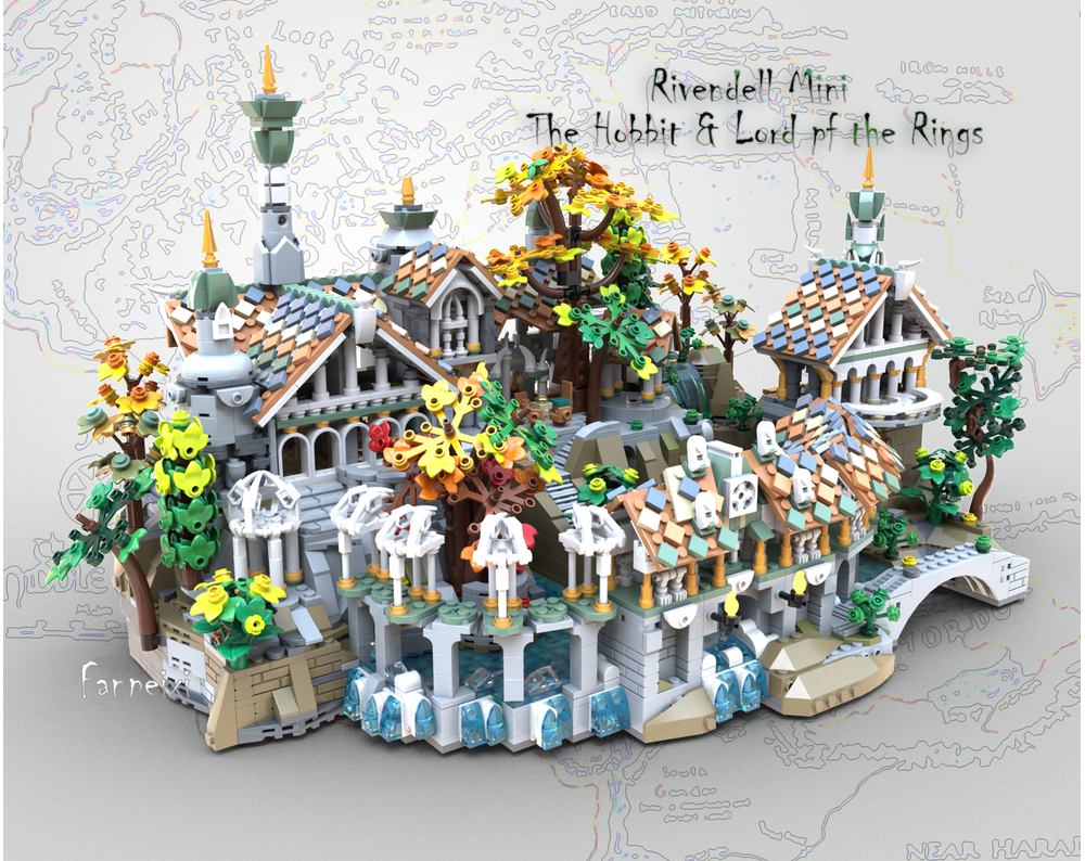 LEGO MOC-232501 Rivendell Mini Twilight Valley by Fanpeixi ...