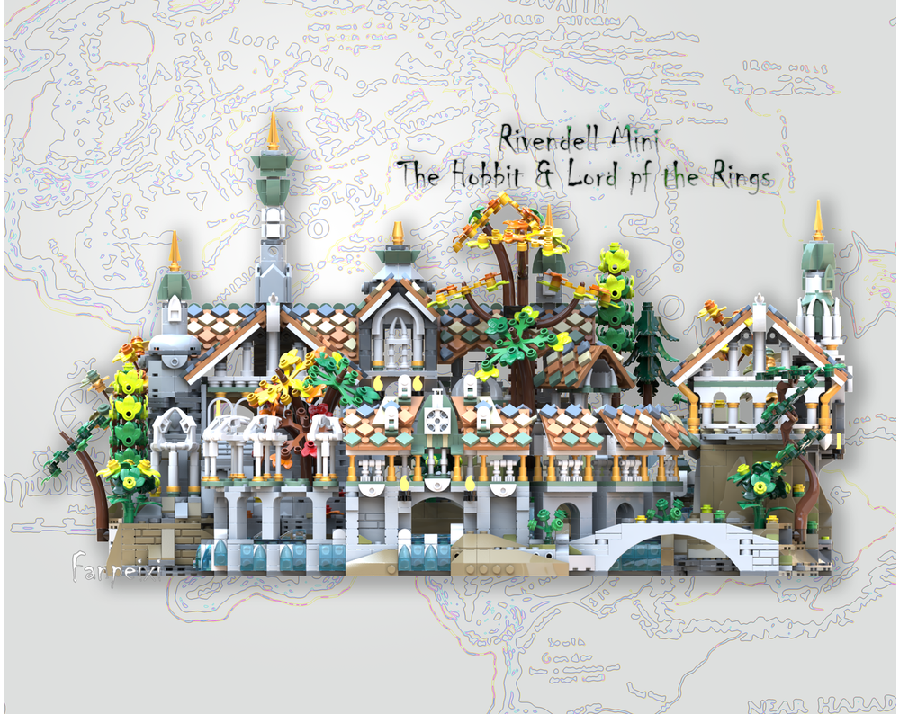 LEGO MOC-232501 Rivendell Mini Twilight Valley by Fanpeixi ...