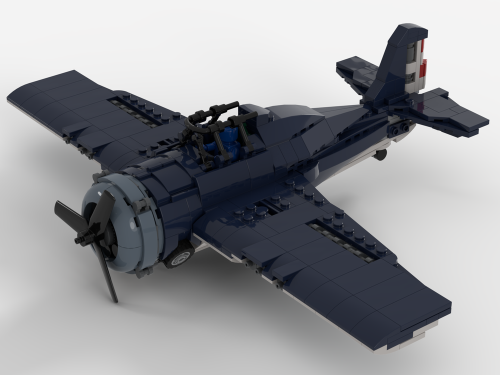 LEGO MOC-232535 F4F-4 Wildcat – Custom LEGO® MOC by