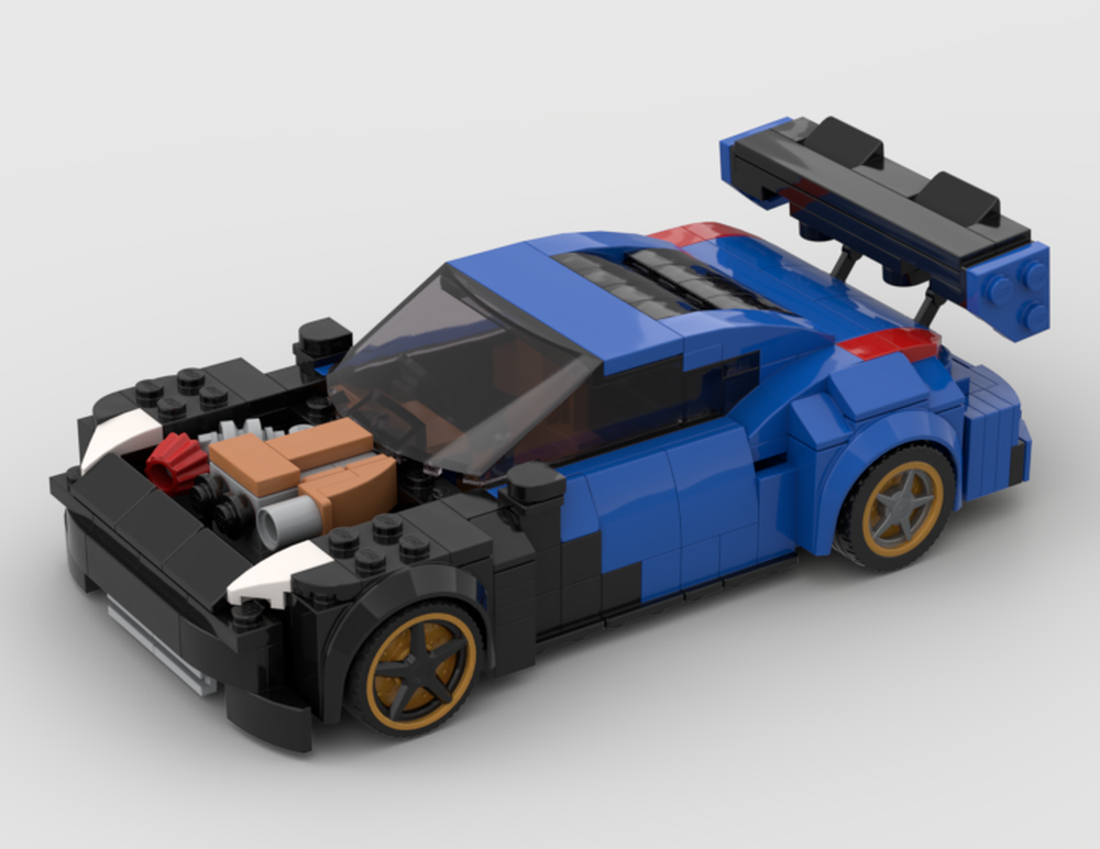 LEGO MOC 2JZ Swapped LBWK Nissan 350Z by SRT-8 | Rebrickable - Build ...