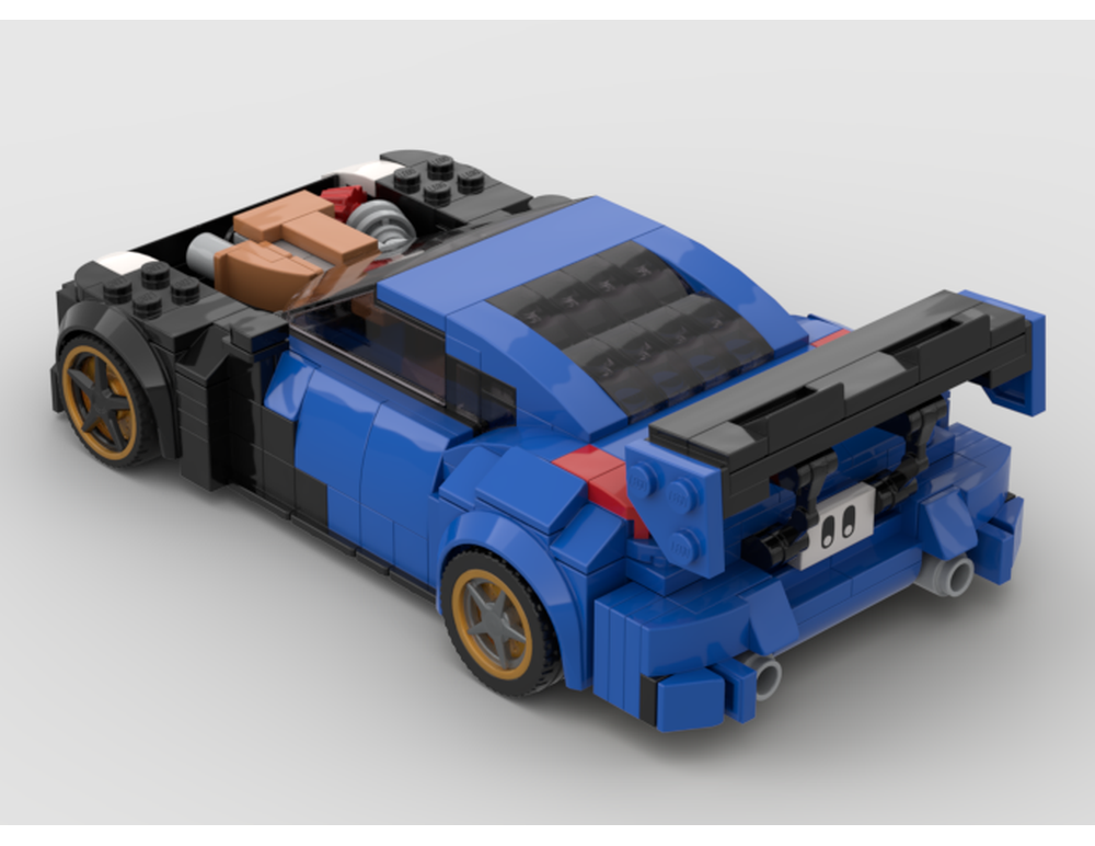 LEGO MOC-232658 2JZ Swapped LBWK Nissan 350Z by SRT-8 | Rebrickable ...