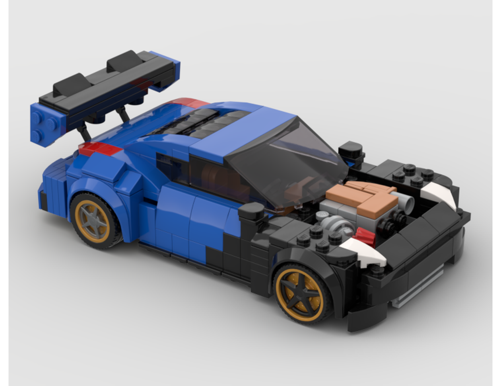 LEGO MOC 2JZ Swapped LBWK Nissan 350Z by SRT-8 | Rebrickable - Build ...