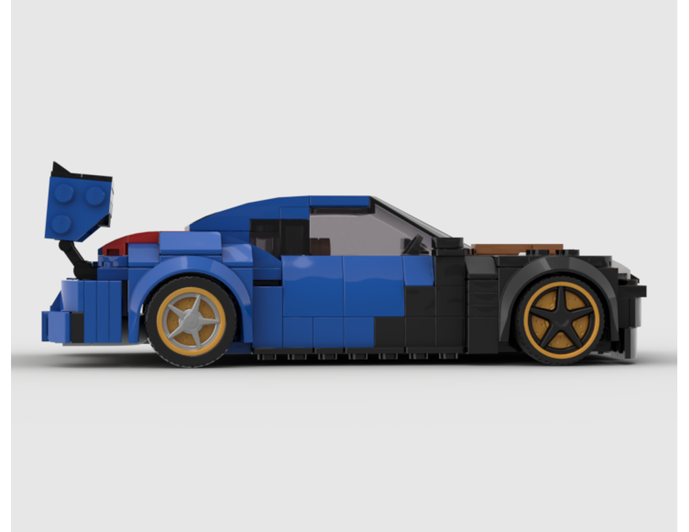 LEGO MOC-232658 2JZ Swapped LBWK Nissan 350Z by SRT-8 | Rebrickable ...