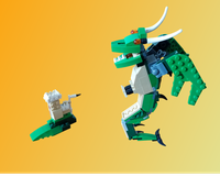 Dragon and microscale tower