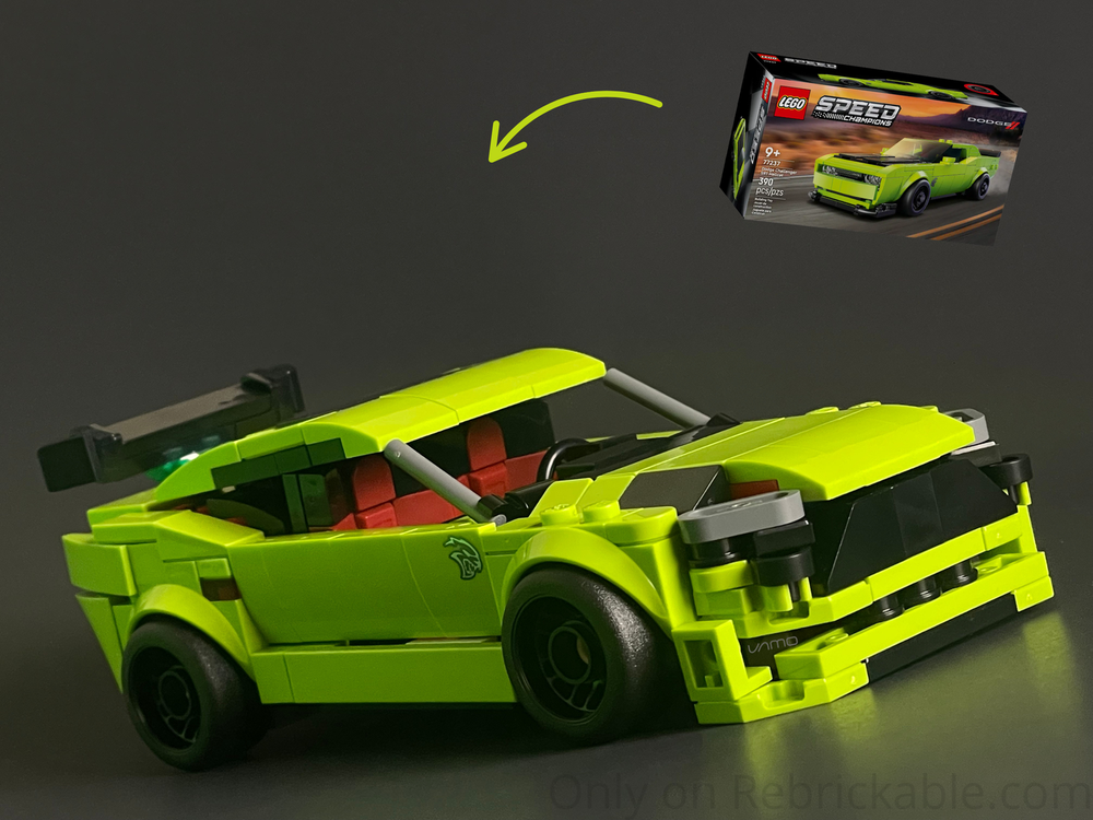 LEGO MOC-232700 2025 Ford Mustang 77237 Inspired by Vamo Customs