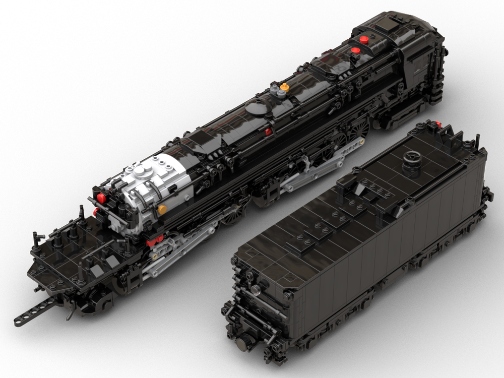 Set De Construction Train Union Pacific RSC-2 1283 Pièces - MOC-117021, Compatible Lego