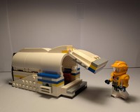 small space station outpost base Alt Build MOC
