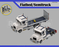Flatbed/semi-truck