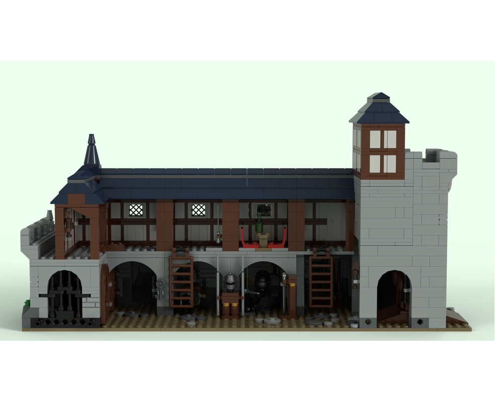 LEGO MOC-232830 Modular Castle by jamo88 | Rebrickable - Build with LEGO
