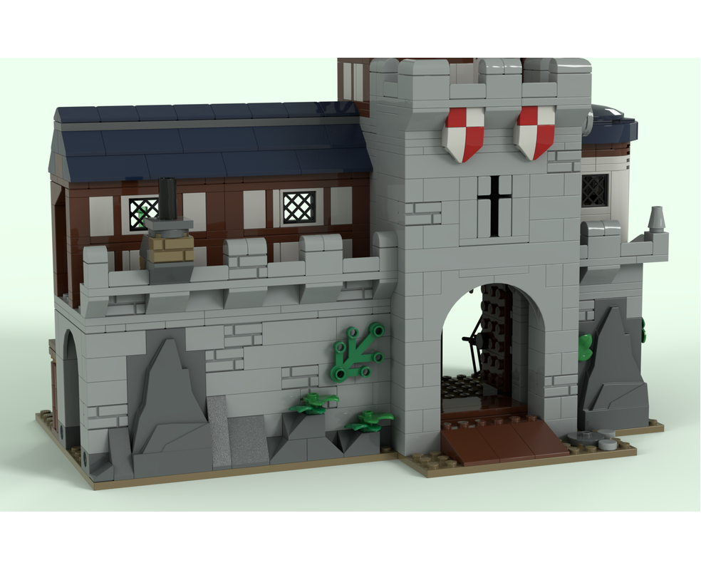 LEGO MOC-232830 Modular Castle by jamo88 | Rebrickable - Build with LEGO