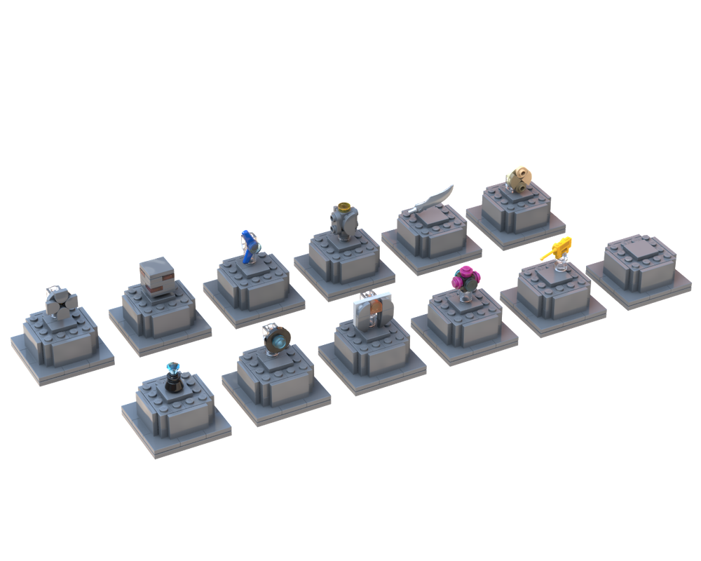 LEGO MOC-232835 Precursor / Architect Artifacts (Subnautica) by ...