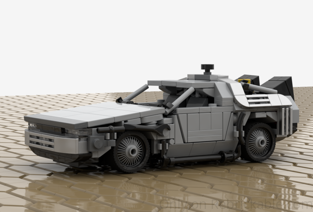LEGO MOC-232839 Delorean Time Machine by Xayabricks | Rebrickable ...