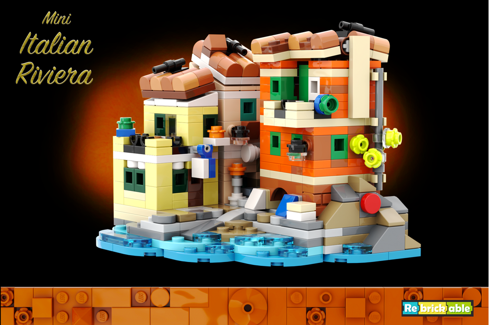LEGO MOC-232908 Mini Italian Riviera by christromans | Rebrickable ...
