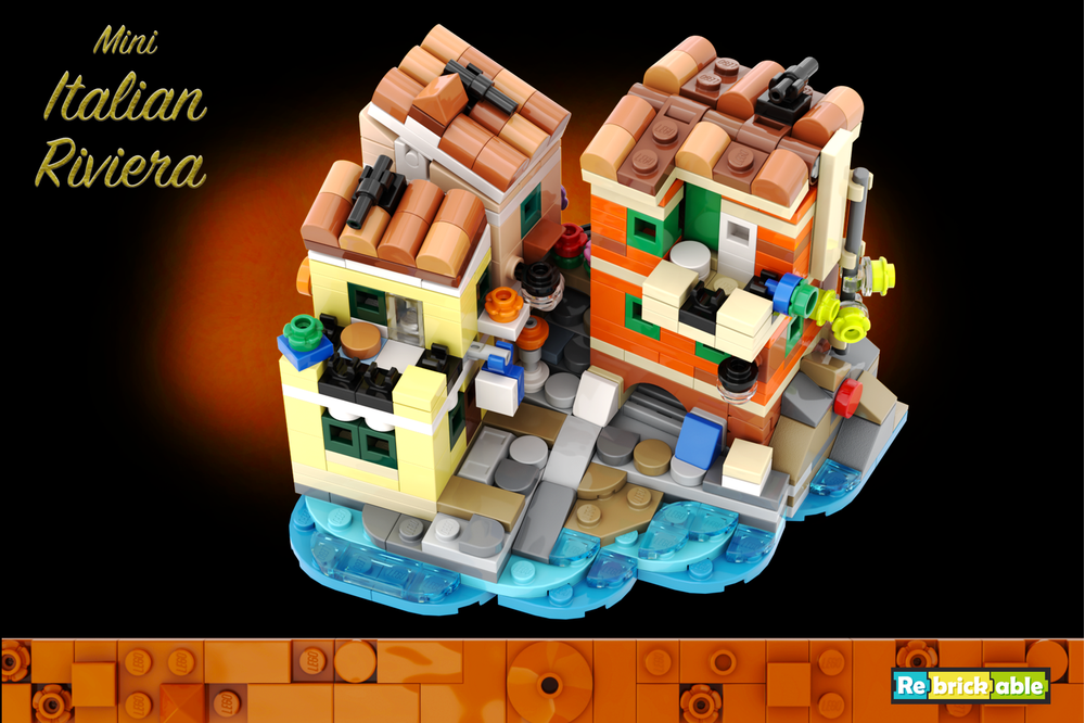 LEGO MOC-232908 Mini Italian Riviera by christromans | Rebrickable ...