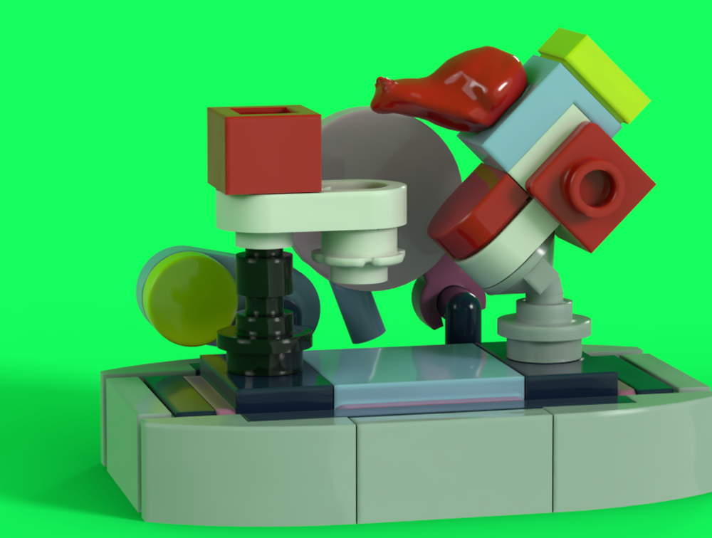 LEGO MOC-232951 Croake™ Dunk Trickshot by Sire_Mew | Rebrickable ...