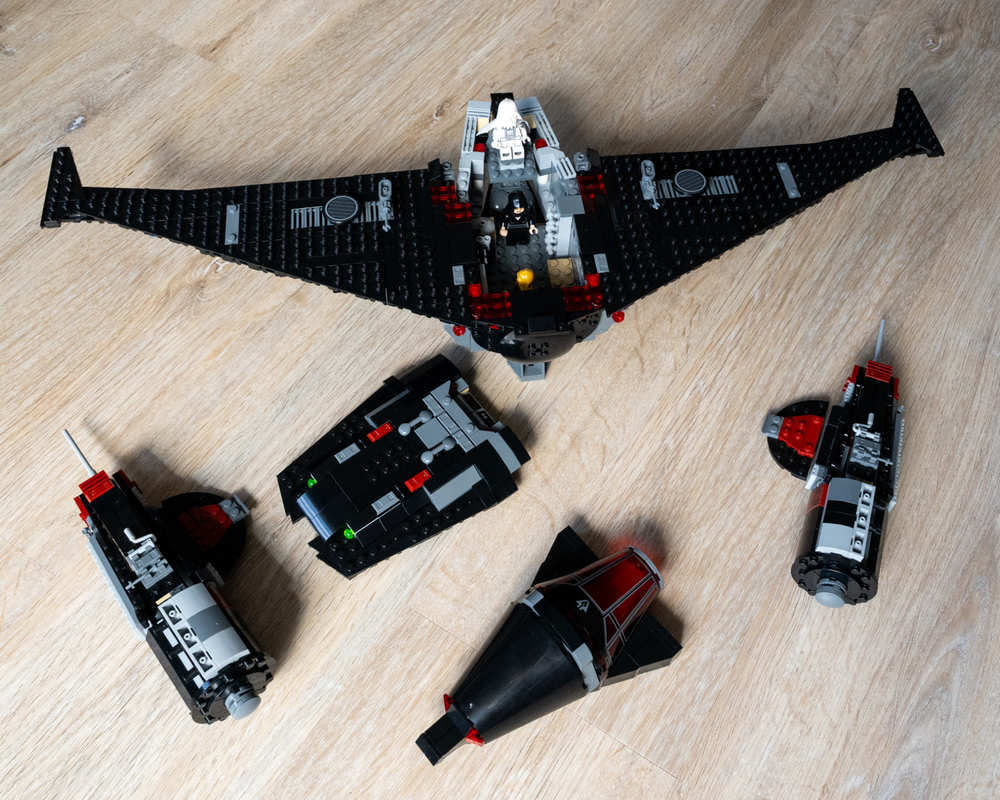 LEGO MOC Dark J-Type Star Skiff (75389 Alternate Model) by